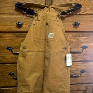 NWT Carhartt Boys 8 Overalls
